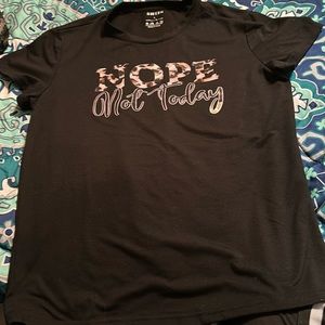 SHEIN black shirt. Size large .